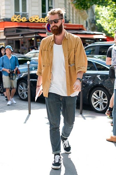 Hipster Outfits Men, Tan Shirt, Vans Outfit, Winter Outfit Ideas, Mens Casual Dress Outfits, Autumn Colours, Hipster Outfits, Wardrobe Stylist, Stylish Mens Outfits