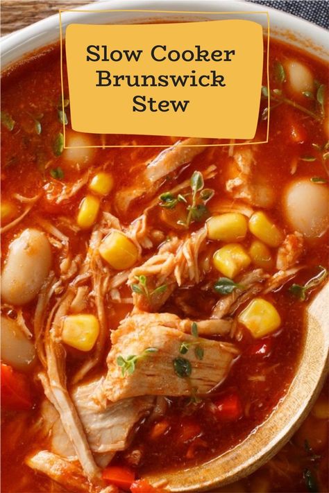 Brunswick Stew Chicken, Homemade Brunswick Stew Recipe, Chicken Brunswick Stew Recipe, Chicken Brunswick Stew, Best Brunswick Stew Recipe, Brunswick Stew Recipe, Stew Slow Cooker, Stew Recipes Crockpot, Fish Stew Recipes