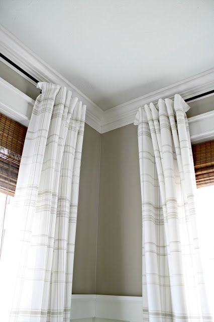 How to make store bought drapes look custom | Thrifty Decor Chick | Thrifty DIY, Decor and Organizing Patio Door Drapes, Diy Drapes, Window Treatments Ideas, Insulated Drapes, Thrifty Decor Chick, Buy Curtains, Plain Curtains, Pleated Drapes, Thrifty Decor