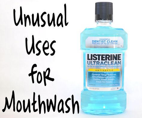 14+ Unusual Uses for Mouthwash Cheap Vodka, Antiseptic Mouthwash, Bad Breath Remedy, Tooth Pain, Oral Care Routine, Oral Health Care, Sensitive Teeth, Baby Oil, Mouthwash