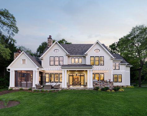 Severna Park Waterfront - SPEIGHT studio architects, Inc. Waterfront Homes Exterior, House Addition, Homes Exterior, Residential Doors, Sliding Patio Doors, Home Additions, Waterfront Homes, Bifold Doors, Patio Doors