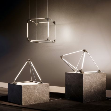 Cube Lighting, Lightning Fixture, Lighting Design Ideas, Architectural Lighting Design, Contemporary Lighting Design, Lighting Setups, Design Lighting, Task Lamps, Lighting Products