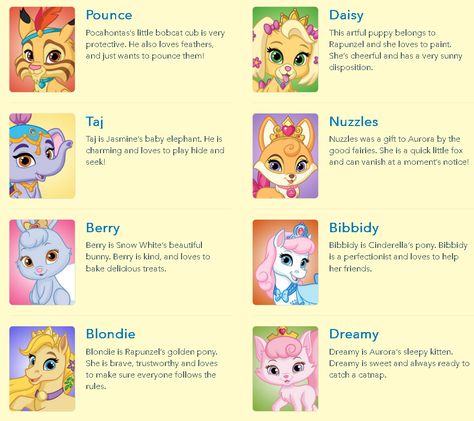 Disney Palace Pets, Disney Characters Lion King, Disney Princess Pets, Every Disney Princess, Disney Palace, Princess Pet, Disney Princess Palace Pets, Nostalgic Things, Characters Disney