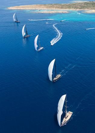 See all the best race photos from the Loro Piana Superyacht Regatta 2017 Loro Piana, Luxury Yachts, All The Best, Surfboard, Sailing, Nautical