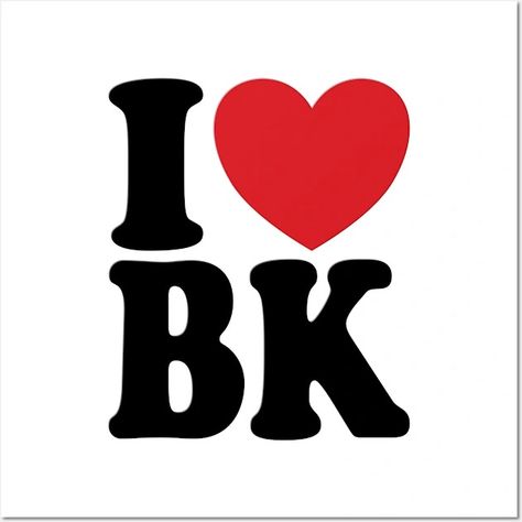 I Love BK I Heart BK Initials Hearts Art B.K - Bk - Posters and Art Prints | TeePublic Letter Art Design, Letter Art, Heart Art, Initials, Art Design, I Love, Collage, Art Prints, Pins