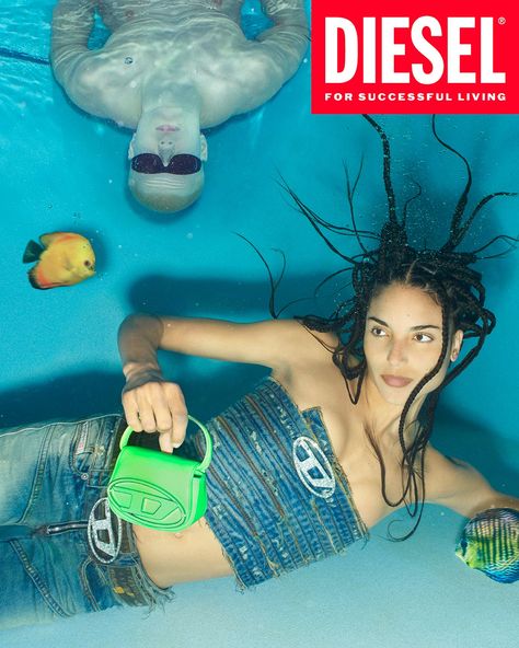 Diesel Brand, A Level Photography, Indian Bridal Fashion, Brand Collaboration, Fashion Advertising, Photoshoot Inspiration, School Fashion, Bridal Style, Branding Design