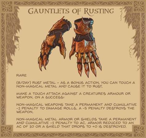 Artifacts for your next D&D session. - Imgur Dnd Gauntlet, Magic Armor, Guerriero Samurai, Dnd Stats, Arte Nerd, Arte Ninja, Indian Arts, Dungeon Master's Guide, Dungeons And Dragons 5e