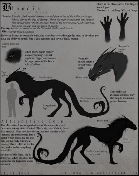 .. Dangerous Fantasy Creatures, Unique Mythical Creatures, Shadow Creature Oc, Beautiful Mythical Creatures, Custom Creatures, Shadow Animals, Fictional Creatures, Creature Ideas, Shadow Creatures