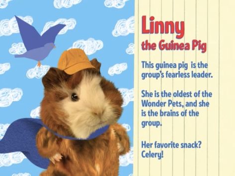 Linny The Guinea Pig Photo Gallery Wonder Pets Linny, The Squad, Cartoon Childhood, Pig Photo, Wonder Pets, Big Blue House, Midnight Memories, Childhood Memories 2000, Childhood Tv Shows