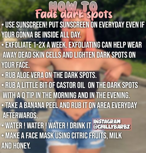 How To Clear Dark Spots On Skin, How To Get Rid Dark Spots, How To Get Rid Of Beauty Spots, Lighten Dark Spots On Face, How To Get Rid Of Dark Spots From Acne, How To Lighten Dark Spots On Face, Clear Skin Tips Dark Spots, How To Fade Dark Spots On Skin, Skin Care For Hyperpigmentation Dark Spots