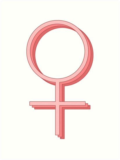 Feminism Logo, Women Power Symbol, Symbols Of Feminism, Female Power Symbol, Woman Symbol Logo, Female Symbol Logo, Feminist Symbol, Womens Month, Female Symbol