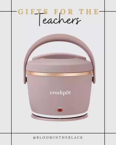 Teacher gift, mini crockpot, work lunch, office essentials #LTKHoliday #LTKGiftGuide #LTKunder50 Mini Crockpot Gift Ideas, Crockpot Gifts, Lunch Crockpot, Mini Crockpot, Lunch Office, Crockpot Lunch, Work Lunch, Office Essentials, Christmas Gift Guide