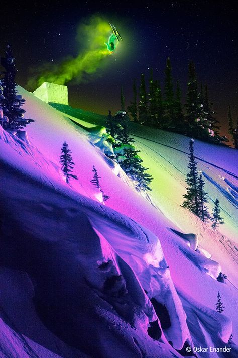 Afterglow. Photo: Oskar Enander Afterglow Aesthetic, Ski Film, Apre Ski, Snow Aesthetic, Downhill Skiing, Short Movie, Mountain Resort, Blow Your Mind, Night In