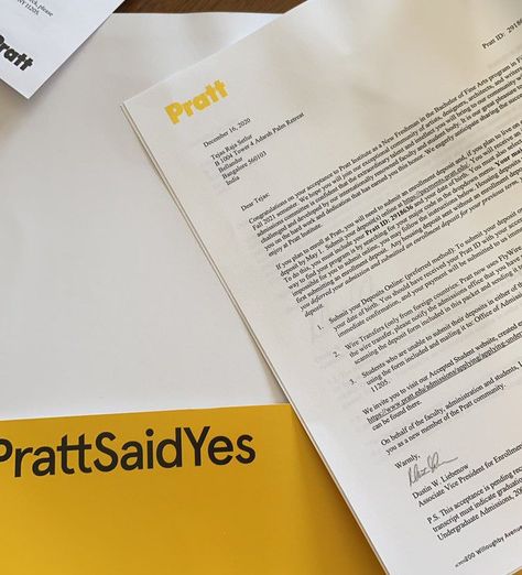 pratt institute Pratt Institute Aesthetic, Colleges Aesthetic, College Goals, Summer Vision, College Acceptance, Pratt Institute, Acceptance Letter, College Aesthetic, Student Body