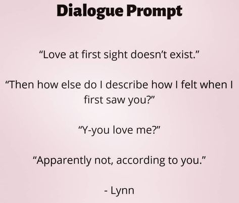 Love At First Sight Prompts, Love Prompts, Someone To Love Me, Daily Writing Prompts, Story Prompts, Daily Writing, Writing Stuff, Writing Ideas, Love At First