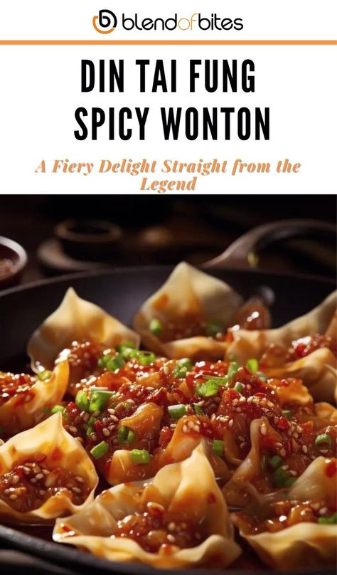 Spicy Steamed Dumplings, Chili Wonton Recipes, Spicy Dumplings Recipe, Spicy Wontons With Chili Oil, Dumplings In Chili Oil, Spicy Wonton Sauce Chili Oil, Din Tai Fung Spicy Wonton Recipe, Din Tai Fung Spicy Noodles Recipe, Spicy Wonton Sauce