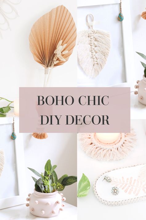 Affordable Boho, Boho Chic Decor, Diy Videos, Chic Decor, Boho Decor, Boho Chic, Diy Decor, Decor Ideas, Place Card Holders