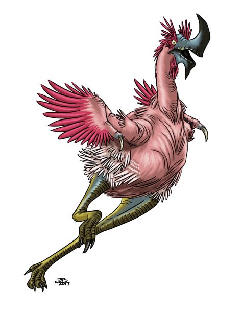 Axebeak Flamingo by ProdigyDuck.deviantart.com on @DeviantArt Space Opera Art, Mythical Monsters, Stock Art, Cute Monsters, Space Opera, Animal Companions, Monster Art, Creature Design, Mythical Creatures