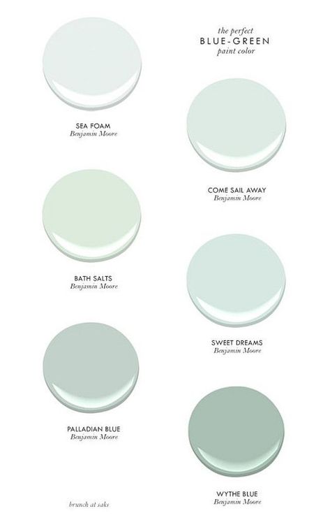 come sail away and sea foam for master bedroom/bathroom Palladian Blue Benjamin Moore, Paint For Walls, Wythe Blue, Coastal Paint Colors, Coastal Paint, Palladian Blue, Blue Green Paints, Paint Colors Benjamin Moore, Green Paint Colors