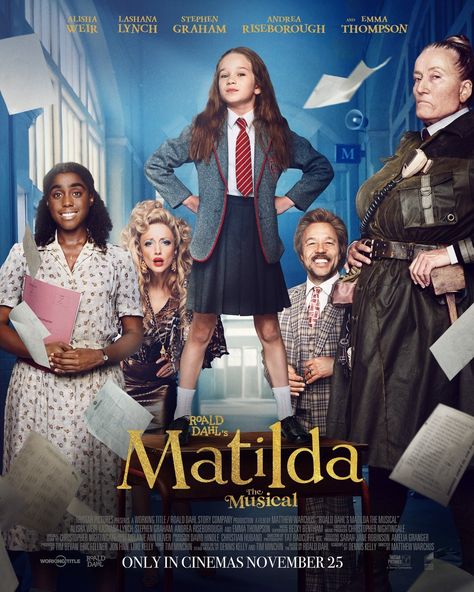 Matilda Film, Matilda Characters, Matilda Musical, Matilda Movie, Matilda Costume, Mara Wilson, Matilda Roald Dahl, Matilda The Musical, Musical Wallpaper