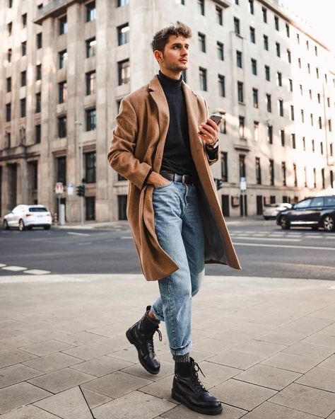 Winter Outfits Street Style, Beanie Outfit, Mens Fashion Wear, Blazer Outfit, Winter Outfits Men, Stylish Mens Outfits, Men Fashion Casual Outfits, Streetwear Men Outfits, Mens Winter Fashion