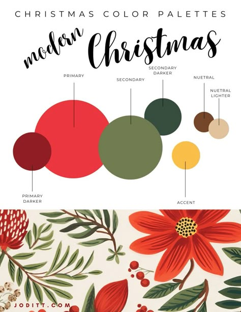 Christmas Color Palettes for Artists, Designers, and Colorists - JoDitt Designs Christmas Color Schemes, Rainbow Of Possibilities, Xmas Color, Christmas Palette, Christmas Colour Schemes, Christmas Color Palette, Kawaii Christmas, Christmas Color, Teacher Stickers