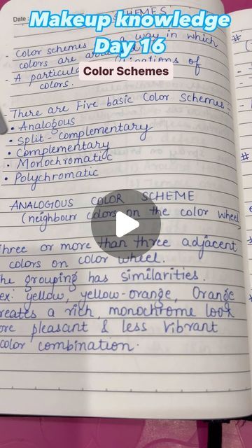 Makeup by Muskan Saini on Instagram: "Being a makeup artist, we generally use color schemes in our daily life. Like choosing which eyeshadow to apply with the dress of the clients, which corrector to use for a specific skin concern, to advice which color jewellery would go with the dress and many more.   (Makeup class, self makeup, self makeup knowledge, color schemes, monochromatic, polychromatic, color wheel, color theory, makeup knowledge, makeup tips, makeup tips and hacks, makeup artist, makeup looks)  #makeupclass #makeuptutorial #makeuptutorials #makeuptips #selfmakeup #selfmakeupclass #makeuptipsandtricks #makeuplover #colortheory #colorscheme #monochromatic #colorknowledge #explore #explorepage #foryou #foryoupage #trending #viral #makeupaddict" What Is Makeup Theory, Makeup Color Theory, Color Wheel For Makeup, Color Theory Makeup, Makeup Theory, Makeup Knowledge, Makeup Artist Resume, Monochromatic Makeup Looks, Self Makeup