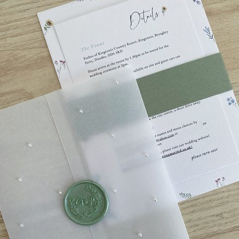 A gorgeous mix of wildflowers, pearls and sage green 🤍 so pleased with how this one turned out. The pearls are going nowhere! Wax seals by @sweetopheliadesigns #stationerydesigner #handmade #bespoke #weddinginvitations #weddinginvites #smallbusiness #wedding #weddingplanning #weddingstationery #weddingideas #weddingstationeryuk #weddingdesignideas #ecofriendlywedding #sustainablewedding #sustainability #2024bride #2024wedding #weddingweek #toptips #weddinghacks #weddingplanning #womeninbusi... Going Nowhere, Wedding Week, Sustainable Wedding, Eco Friendly Wedding, Wax Seals, Wedding Tips, Seals, Wedding Designs, Sage Green