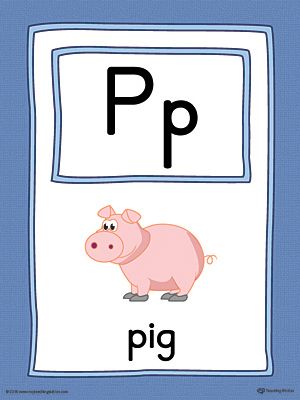 Deco Classroom, Alphabet Chart Printable, Jolly Phonics Activities, Alphabet Flash Cards Printable, Letter Sound Activities, Childrens Alphabet, Abc Phonics, Kindergarten Songs, The Letter P