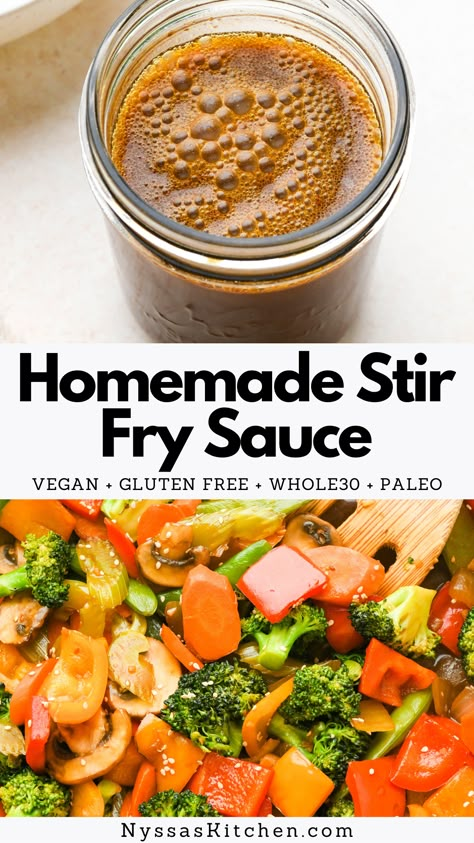 Pork Stir Fry Sauce, Gluten Free Stir Fry Sauce, Healthy Stir Fry Sauce, Paleo Stir Fry, Chicken Stir Fry Sauce, Gluten Free Stir Fry, Fry Sauce Recipe, Stir Fry Sauce Easy, Pork Stir Fry Recipes