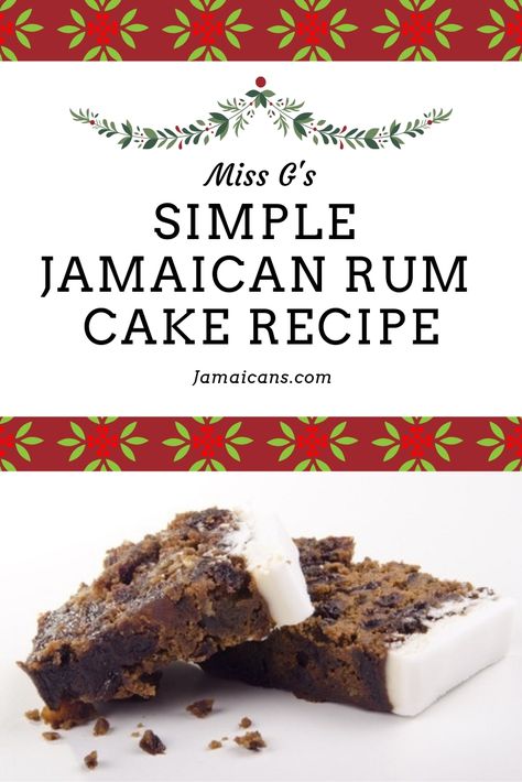 The only word that comes to my mind when I think Jamaican Rum Cake is Christmas! Many know it as Jamaican Christmas Cake or Jamaican Fruit Cake or Black Cake. It would be difficult to find someone who doesn’t love a Jamaican Rum Cake at Christmas time! I mean, they are so much better than … Jamaican Rum Cake Recipe, Jamaican Christmas Cake, Jamaican Fruit Cake, Jamaican Christmas, Jamaican Rum Cake, Jamaican Desserts, Rum Cake Recipe, Cake Light, Jamaican Dishes