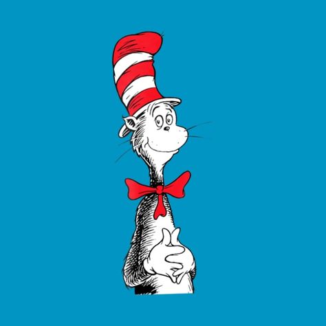 Dr. Seuss The Cat in the Hat T-shirt - Dr Seuss The Cat In The Hat Face T Shi - T-Shirt | TeePublic Cat In The Hat Drawing, Graph Paper Drawings, The Cat In The Hat, Dr Suess, Cat In The Hat, Paper Drawing, Graph Paper, Dr Seuss, Drawing Ideas