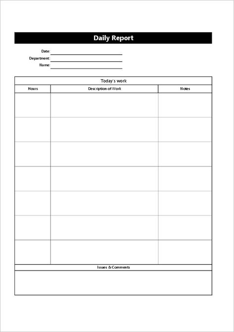 Daily Report Template for excel Daily Report Template, Powerpoint Icon, Gantt Chart Templates, Daily Report, Attendance Sheet, Organization Chart, Project Management Templates, The Knack, Schedule Templates