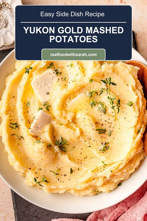 Golden Potato Recipes Mashed, Small Batch Mashed Potatoes, Golden Potato Recipes, Gold Mashed Potatoes, Easy Ham Glaze, Yukon Gold Mashed Potatoes, Dutch Oven Pot Roast, Oven Pot Roast, Mashed Potato Casserole