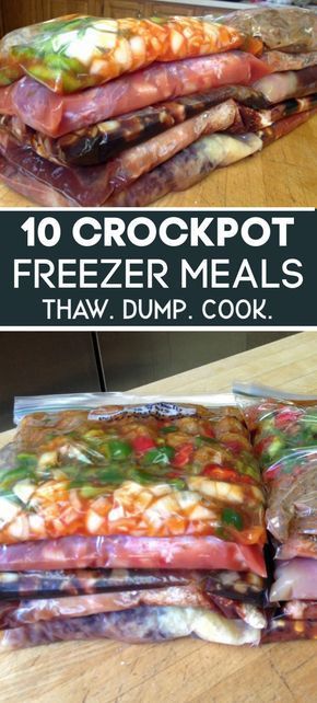 Freezer Meals Crockpot, Favorite Crockpot Recipes, Frozen Crockpot Meals, Crockpot Meal Prep, Crockpot Freezer Meals, Meals Crockpot, Summer Crockpot Recipes, Freezer Dinners, Slow Cooker Freezer Meals