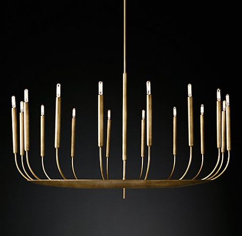 Rh Lighting, Rambler House, Restauration Hardware, Rh Modern, Nate Berkus, Round Chandelier, Dining Room Chandelier, House Remodel, Modern Sculpture