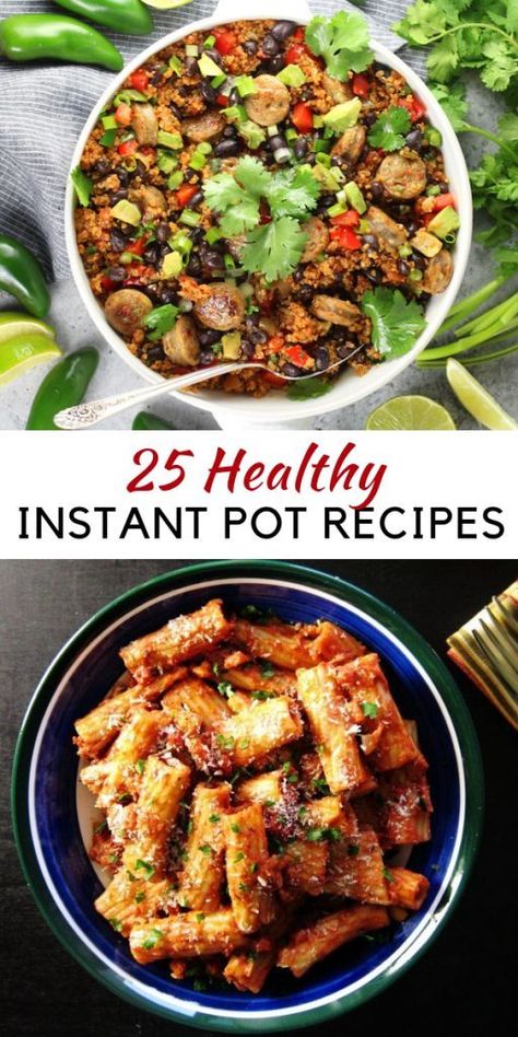 Easy Clean Eating Meals, Clean Eating Meals, Healthy Instant Pot, Vegan Instant Pot Recipes, Pot Recipes Healthy, Easy Clean Eating Recipes, Recipe For Dinner, Instant Pot Recipe, Easy Clean Eating