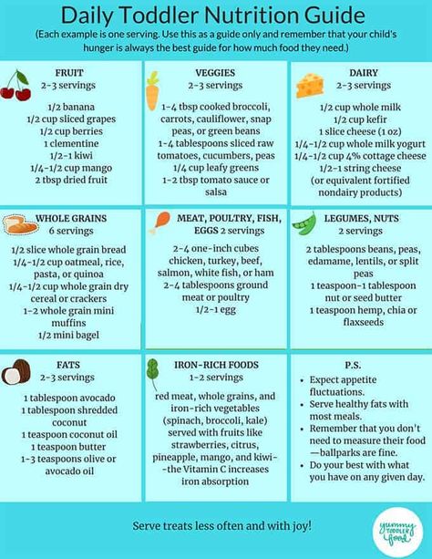 Daily Toddler Nutrition Guide (Printable Chart) Food For Toddlers, Toddler Nutrition, Picky Toddler, Nutrition Chart, Nutrition Guidelines, Picky Eating, Healthy Toddler Meals, Diet Chart, Iron Rich Foods