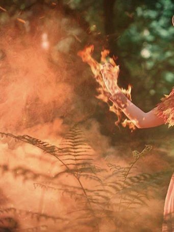 Druid Astethic, Fearne Calloway Aesthetic, Wildfire Druid Aesthetic, Keyleth Aesthetic, Wildfire Druid, Fearne Calloway, Druid Aesthetic, Exandria Unlimited, Rune Knight