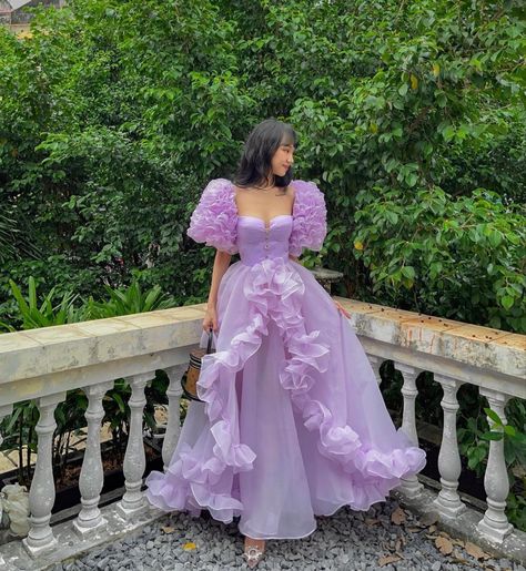 Liquid Organza Dress Ideas, Princess Prom Dress, Prom Dress Short, Sleeve Ruffles, Princess Prom Dresses, Graduation Gown, A Line Maxi Dress, Best Prom Dresses, Short Puff Sleeve