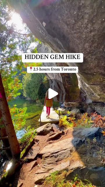 Streets Of Toronto Things To Do on Instagram: "This hidden gem hike in Muskoka Ontario has it all⁠
⁠
🎥: @wellnesstravelled ⁠
#StreetsofToronto" Muskoka Ontario, Oh Canada, Hidden Gem, Hiking Trails, Day Trips, Ontario, Toronto, Things To Do, Hiking