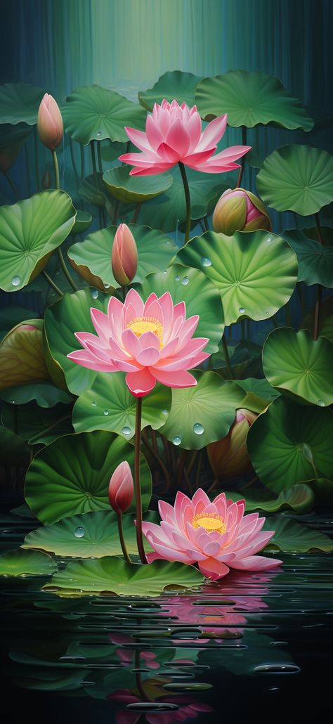 4K High Quality iPhone Wallpaper Flor Iphone Wallpaper, Lotus Artwork, Lotus Flower Wallpaper, Lotus Flower Painting, Lotus Wallpaper, Samsung Mobile Phone, Chinese Graphic, Lotus Flower Pictures, Lucky Wallpaper