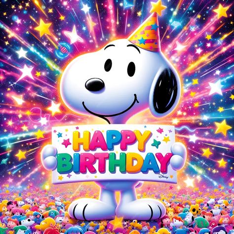 Happy Birthday Snoopy, Happy Birthday Wishes Cousin, Happy Birthday Snoopy Images, Bee Happy Quotes, Thank You For Birthday Wishes, Peanuts Birthday, Abc Letters, Snoopy Images, Bee Happy