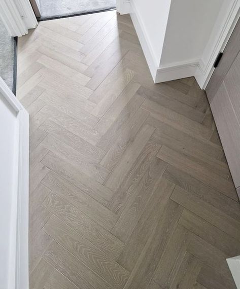 One of our most popular and favourite items the Active Grey Herringbone is truly unique. We've manufactured a beautiful colour and has been an ongoing line for over 15 years with our special finishing procedures this truly brings to life this amazing floor. The secret is making sure you get the right size plank be it width or length to suit your floor space. Our products are tailor made with all of these important details taken on board hence providing you with classic or contemporary style... Gray Herringbone Floor, Herringbone Floors, Herringbone Floor, House Bedroom, Grey Herringbone, Best Flooring, Kitchen Floor Tile, Kitchen Tiles, Floor Space