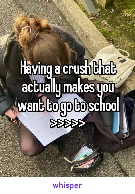 High School Crush, Bad Grades, School Sucks, I Hate School, Crushing On Someone, Hate School, Go To School, A Crush, I Have A Crush