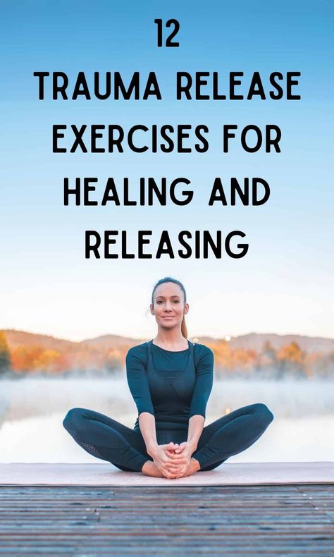 12 Trauma Release Exercises For Healing & Releasing  - On Your Journey Core Muscle Exercises, Muscle Exercises, Nervus Vagus, Core Muscle, Therapeutic Yoga, Yoga Moves, Body Awareness, Qi Gong, Body Healing