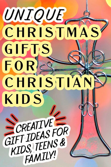 Need Christian gifts for teens, faith based gifts for kids or faith family Christmas gifts? These creative holiday gifts will keep the reason for the season in Christmas presents and help you give MEANINGFUL gifts and fun Christian themed gifts! #christiangifts #faithbasedChristmas #experiencegifts #nocluttergifts Christian Kids Gifts, Christian Christmas Gifts For Students, Diy Faith Based Christmas Gifts, Christian Christmas Gifts For Kids, Christmas Gifts For Primary Children, Sunday School Christmas Gifts For Kids, Christmas Gifts For Sunday School Kids, Sunday School Gifts For Kids, Christian Diy Gifts