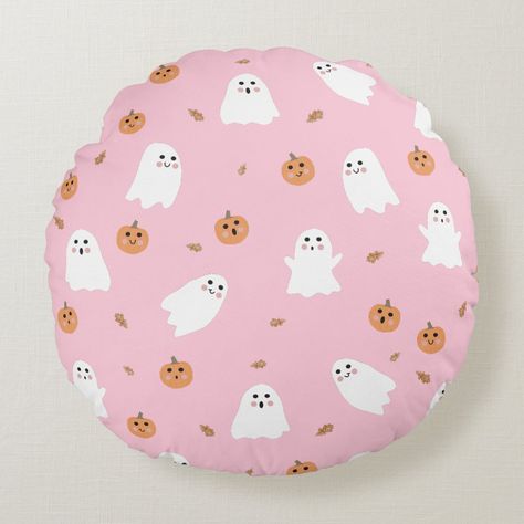 A cute ghost, pumpkin and autumn leaves pattern on a pink background. A perfect design for anyone who loves cute illustrations of ghosts and Halloween themed art. An ideal pink ghost pattern design for Halloween parties, October Birthday parties, baby showers, Halloween home décor and gifts. Pink Pumpkin With Ghost, Pink Ghost Pumpkin Painting, Pink Ghost Pumpkin, Pumkin Paintings Idea Cute Pink, Pink Pumpkins Painting, Pumpkin Painting Ghost, Pink Painted Pumpkins, Pink Pumpkin Painting Ideas, Pumpkin Painting Ideas Pink