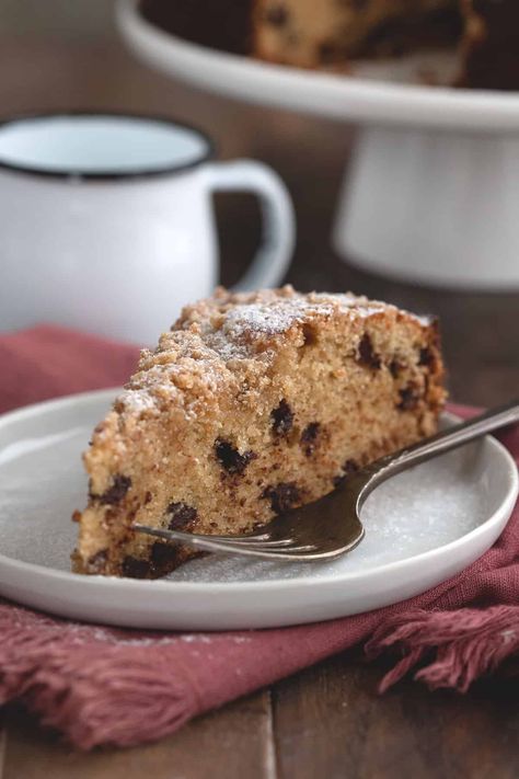 Keto Sour Cream Coffee Cake Thm Coffee Cake, Keto Sour Cream Coffee Cake, Keto Sour Cream Cake, Meditranian Diet, Carolyn Ketchum, Atkins Breakfast, Chocolate Chip Coffee Cake, Traditional Irish Soda Bread, Keto Muffins