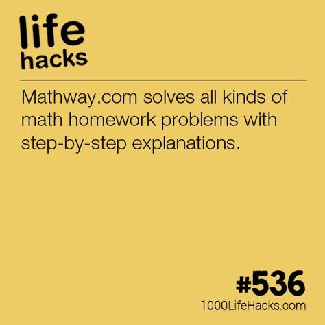 This site helps you to solve maths problems easily. #lifehack #hack #greatidea #specialidea #idea #brilliantidea #goodidea #math #solvemath Homework Hacks, 1000 Lifehacks, College Life Hacks, Math Problem, 1000 Life Hacks, Math Help, Math Homework, Math Methods, Math Tricks